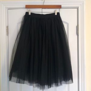 Black tutu skirt